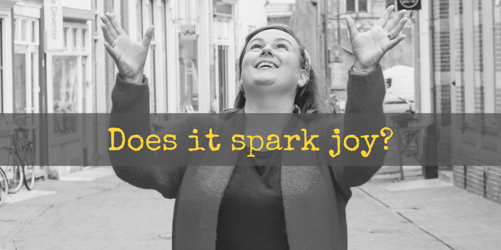 Blog does it spark joy